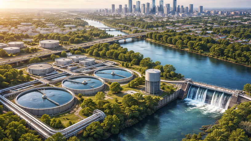 A infraestrutura hídrica sustenta o crescimento urbano planejado e seguro, destaca EBS – Empresa Brasileira de Saneamento LTDA.