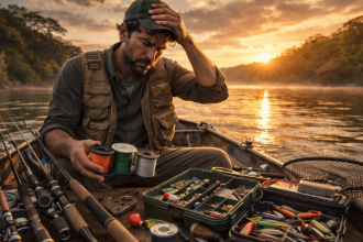 A pescaria para iniciantes exige equipamentos básicos e bem selecionados, destaca Joel Alves.