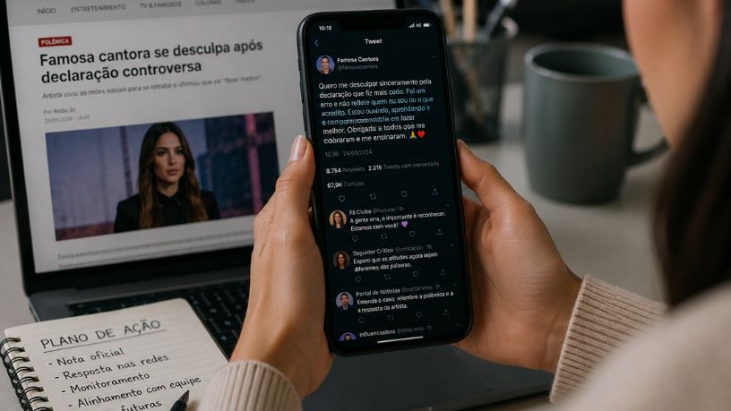 A Gestão de Crise na Era Digital e a Responsabilidade das Declarações no Entretenimento